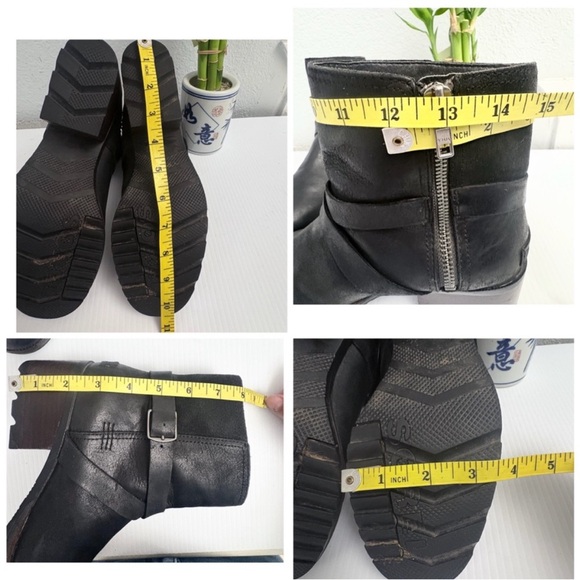 SOREL Cate Black Heeled Women’s Boots Size 9 - Picture 10 of 11